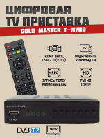 Приемник цифрового ТВ Goldmaster T-717HD DVB-T/T2/C/IPTV