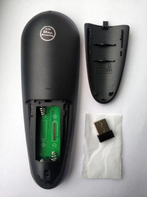 Аэромышь, гироскопический пульт Air Mouse G30 с голосом.