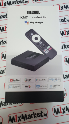 Смарт TV приставка Mecool KM7 Amlogic S905Y4 2/16 GB