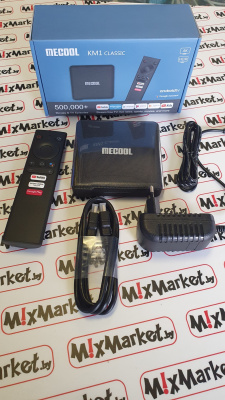 Смарт TV приставка с 4K Mecool KM1 Classic 2/16 GB
