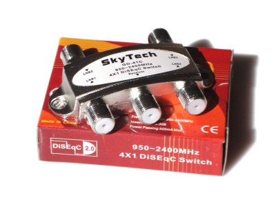 Переключатель DiSEqC 4x1 SkyTech GD-41C
