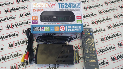 Приемник цифрового ТВ World Vision T624D2