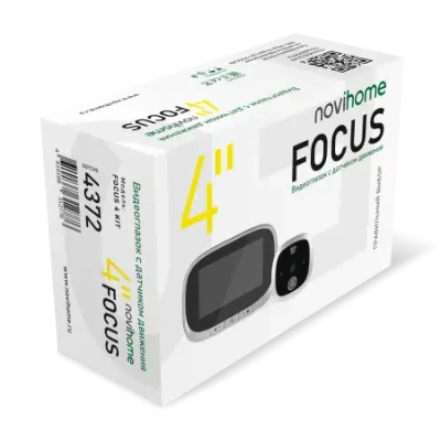 видеоглазок Focus 4 Kit Novihome 4372 с датчиком движения